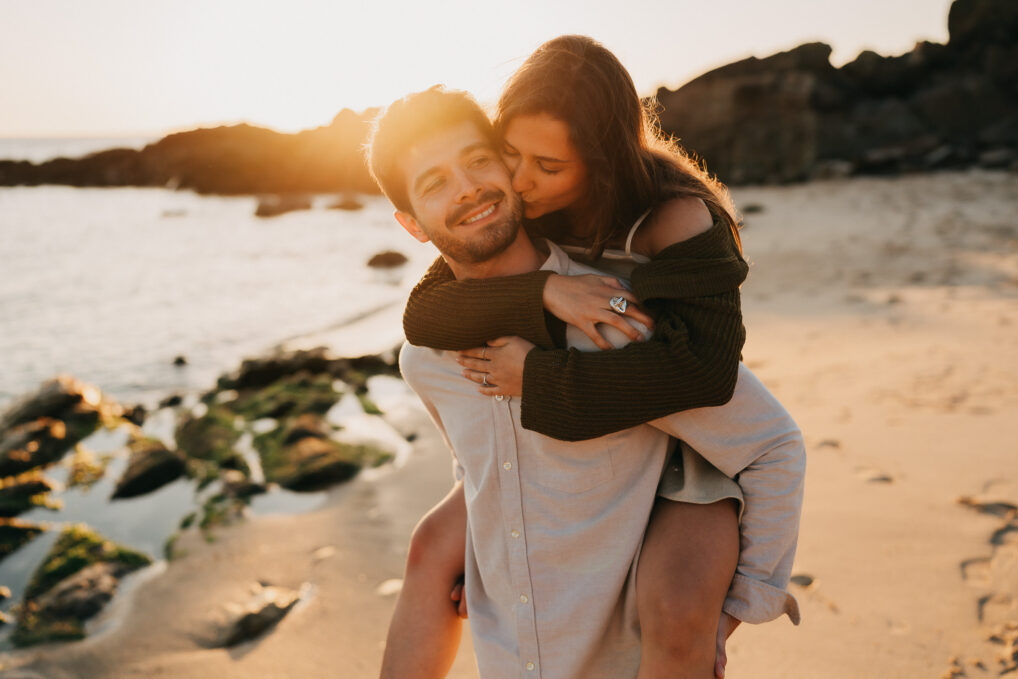 Sessão Casal Praia de Labruge